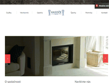 Tablet Screenshot of kasoce.sk